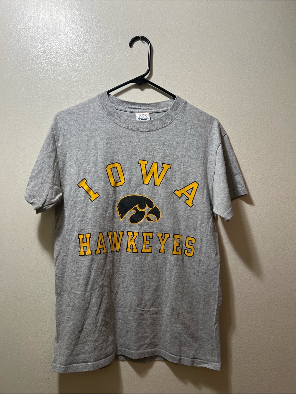 Iowa Hawkeyes Grey Graphic Tee